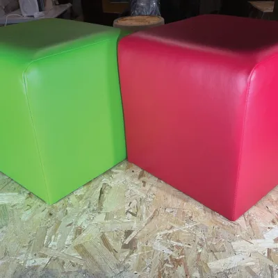 Cube Stools Made In Any Fabric Or Colourway